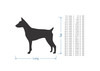 Wooden Dog Wall Art Silhouette Cutout - Rat Terrier - Pet Lover Gift