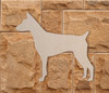 Wooden Dog Wall Art Silhouette Cutout - Rat Terrier - Pet Lover Gift