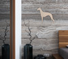 Wooden Whippet Wall Art | Dog Silhouette Cutout | Gift for Pet Lover