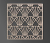 Wooden Sea Shell Beach Theme Lattice - Mandala Wall Art for Home
