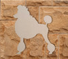 Poodle Dog Silhouette Cutout - Gift for Pet Lover