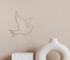 Wooden Dove Shape Cutout - Wall Art, Home Decor, Wall Hanging