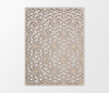Wood Warwick Flower Lattice Panel - Mandala Wall Art for Home