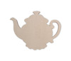 Wooden Teapot Shape - Wooden Cutout, Wall Art, Home Decor