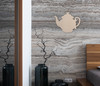 Wooden Teapot Shape - Wooden Cutout, Wall Art, Home Decor