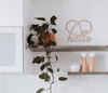 Wall Decor Word Cutout "Hello" - Home Decor