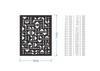 Abstract Geometric Lattice Panel - Wooden Cutout, Wall Art, Home Decor