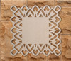 Square Doily Lace Wooden Shape - Cutout, Wall Art, Home Decor