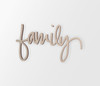"FAMILY" Wall Decor Word - Cutout, Home Decor