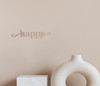 "Happy" Word Art: Cutout, Home Decor