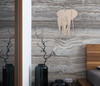 Wooden Safari Elephant Shape - Cutout, Wall Art, Home Decor