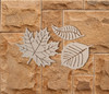 Wooden Leaf Group (Set of 3) - Cutout, Home Decor
