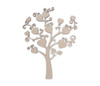 Wooden Tree of Hearts Shape - Wooden Cutout, Wall Art, Home Decor