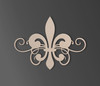 Wooden Fleur de Lis - Cutout, Wall Art, Home Decor