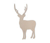 Wooden Deer Hunting Silhouette - Wall Art, Home Decor