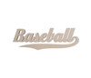 Baseball Wall Hanging Word Cutout "Football"