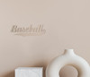 Baseball Wall Hanging Word Cutout "Football"