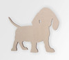 Wooden Puppy Shape - Puppy Cutout, Wall Art