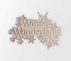 Winter Wonderland Wooden Cutout - Wall Art, Home Decor