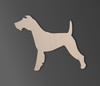 Wooden Dog Wall Art Silhouette Cutout - Welsh Terrier