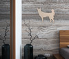 Wooden Dog Wall Art Silhouette Cutout - Utonagan - Gift for Pet Lover