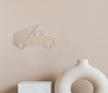 Wooden Christmas Tree Truck - Cutout, Wall Art