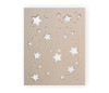 Wooden Shape Stars Pattern Cutout - Wall Art, Home Decor