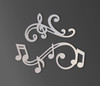 Music Wall Art - Metal Sign | Home Decor, Music Room Decoration