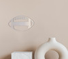 Metal Wall Art Football Gift - Football Decor, Team Gift, Award