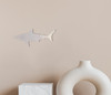 Metal Wall Art Metal Shark Shape - Shark Cutout for Boys Room Decor