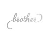 Metal Wall Art Word Cutout - "Brother"