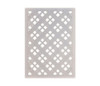 Metal Criss Cross Pattern Wall Art - Metal Cutout