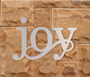 Metal Wall Art - "Joy" Word Cutout for Wall Hanging