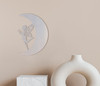 Metal Wall Art - Fairy on Moon: Cutout, Home Decor