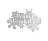 Winter Wonderland Metal Sign - Cutout, Wall Art, Home Decor