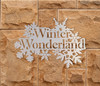 Winter Wonderland Metal Sign - Cutout, Wall Art, Home Decor