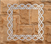 Metal Wall Art - Decorative Metal Frame: Unique Wall Decor for Home