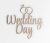 Wooden Sign Wedding Day Decor
