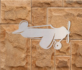 Metal Airplane Wall Art: Industrial Elegance for Your Walls