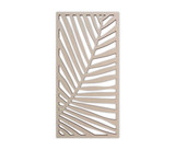 Wood Palm Leaf Lattice: Mandala Wall Art & Decor