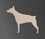 Doberman Pinscher Wall Art: Gift for Dog Lovers