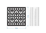 Wood Leaf Lattice: Mandala Wall Art & Decor