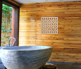 Wood Leaf Lattice: Mandala Wall Art & Decor