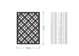 Criss Cross Pattern Wooden Cutout: Artful Wall Decor