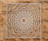 Wood Web Fretwork Panel: Mandala Wall Art & Decor