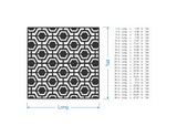 Wooden Hexagon Decor Fretwork Panel - Mandala Wall Art for Home Decor