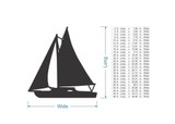 Sailboat Wall Art - Beach Theme Decor