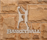 Basketball Player Silhouette - Cutout, Home Decor
