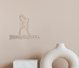 Basketball Player Silhouette - Cutout, Home Decor
