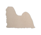 Wooden Dog Silhouette Cutout - Lhasa Apso - Gift for Pet Lovers